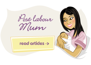 Post labour mum article