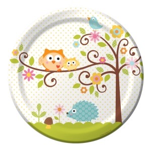 Happi Tree Baby Shower Plate
