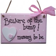 MumStuff - 'Beware of the Bump' Plaque