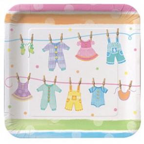 Baby Clothes plates