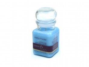Essential Touch - Baby Powder Blue Candle Jar