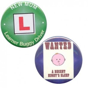 New Mum badges