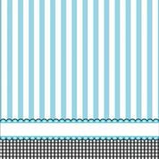 Sweet Baby Feet Blue - Baby Shower Table Cover 