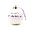 MumStuff - Bump's First Christmas China Bauble