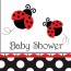 Ladybird Fancy Baby Shower Napkin