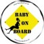 Baby on Board Badge