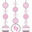Sweet Baby Feet Pink - Baby Shower Hanging Cut Outs